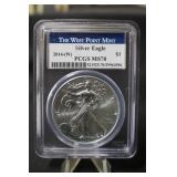 2014-W West Point MS70 Silver Eagle