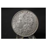 1887-P  Morgan Silver Dollar