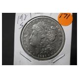 1921-S Morgan Silver Dollar
