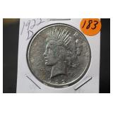 1922-D U.S. Silver Peace Dollar