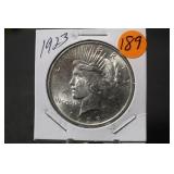 1923 U.S. Silver Peace Dollar