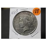 1923 U.S. Silver Peace Dollar