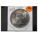 1923 U.S. Silver Peace Dollar