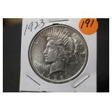 1923 U.S. Silver Peace Dollar