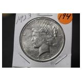 1923 U.S. Silver Peace Dollar