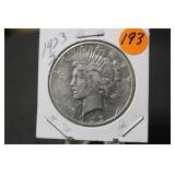 1923-S U.S. Silver Peace Dollar