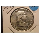 1950 Franklin Silver Half Dollar