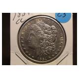 1884-CC Morgan Silver Dollar