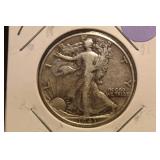 1943 Walking Liberty Silver Half Dollar