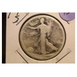 1921-S Walking Liberty Silver Half Dollar