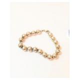 .925 Silver Bead Bracelet 14g   CR