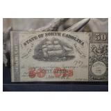 1864 North Carolina 50 Cent Fractional Note