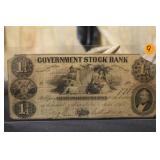 1853 Michigan 1 3/4 Government Stock Note