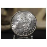 1885-O Morgan Silver Dollar - Uncirculated +