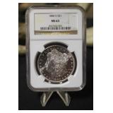 1880-S Morgan Silver Dollar MS63