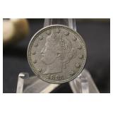 1883 V-Nickel No Cent