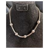 .925 Silver Necklace  43.83 grams  HO