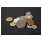 Lot of Unsearched Foreign Coins - See pics