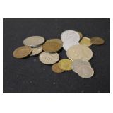 Lot of Unsearched Foreign Coins - See pics