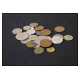 Lot of Unsearched Foreign Coins - See pics