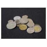 Lot of Unsearched Foreign Coins See pics