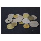 Lot of Unsearched Foreign Coins See pics