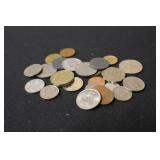 Lot of Unsearched Foreign Coins See pics