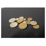 Lot of Unsearched Foreign Coins See pics