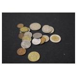 Lot of Unsearched Foreign Coins See pics