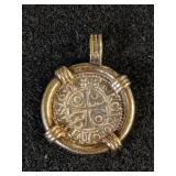 Religious (St. Benedict?) Medal   4.86 gr  R