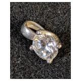 .925 CZ Pendant  1.29  C