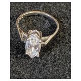 .925 Marquise Solitaire CZ   2.37g   H