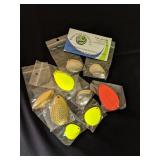Fishing Large asst of spinner blades  9pks of 1doz
