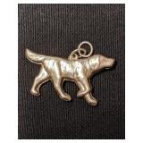 Sterling Dog Charm  1.74g   H