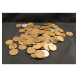 Lot of 100 Unsearched Lincoln Wheat Cents