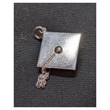Sterling Graduation Pendant/Charm   2.6g