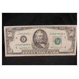 1981 $50 Richmond VA "E" Federal Reserve Note