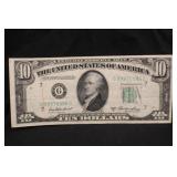 1950-A $10 Chicago Federal Reserve Note
