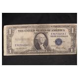 1935-E $1 Silver Certificate Bank Note