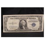 1935-E $1 Silver Certificate Bank Note