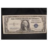 1935-E $1 Silver Certificate Bank Note *Better