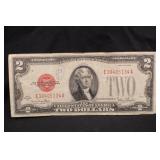 1928-G $2 Red Seal Bank Note