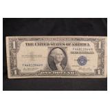 1935-E $1 Silver Certificate Bank Note
