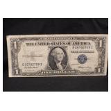 1935-E $1 Silver Certificate Bank Note