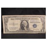 1935-E $1 Silver Certificate Bank Note