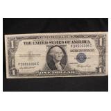 1935-E $1 Silver Certificate Bank Note