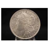 1921 Uncirculated Morgan Silver Dollar