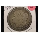 1885-P Morgan Silver Dollar
