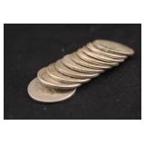 Lot of 10 Silver Roosevelt Dimes