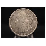 1921-P Morgan Silver Dollar
